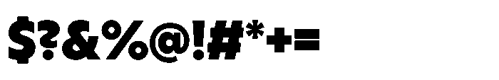 Yowza Standard Black Font OTHER CHARS