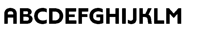 Yowza Standard Bold Font UPPERCASE