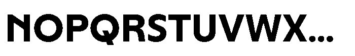 Yowza Standard Bold Font UPPERCASE