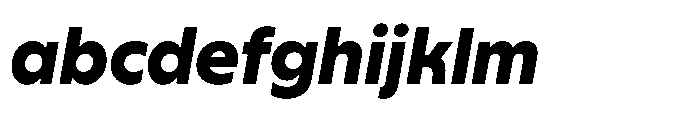 Yowza Standard Extrabold Italic FONT