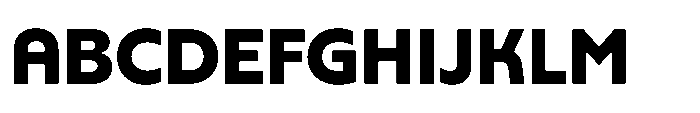 Yowza Standard Extrabold Font UPPERCASE