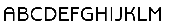 Yowza Standard Regular Font UPPERCASE
