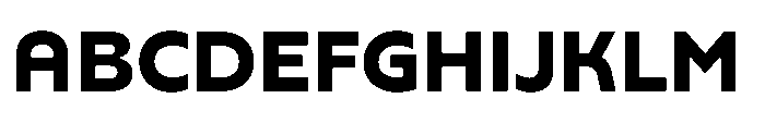 Yowza Text Extrabold Font UPPERCASE
