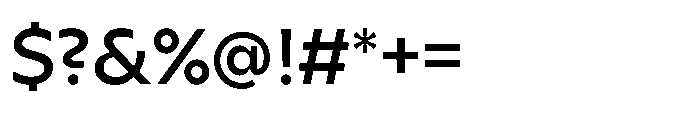 Yowza Text Medium Font OTHER CHARS