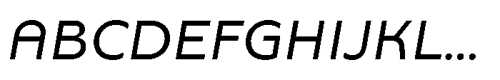 Yowza Text Regular Italic Font UPPERCASE