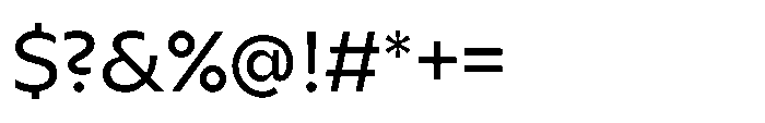 Yowza Text Regular Font OTHER CHARS