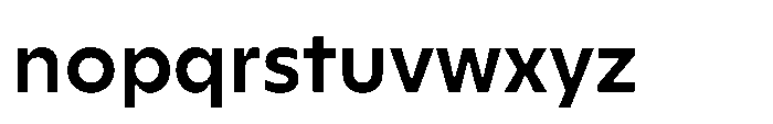Yowza Text Semibold Font LOWERCASE