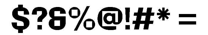 YokoMono Regular Font OTHER CHARS