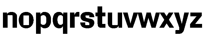 YokoMono Regular Font LOWERCASE