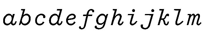 Yorick Italic FONT