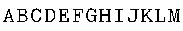 Yorick Regular Font UPPERCASE