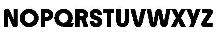 Youth Black Font UPPERCASE