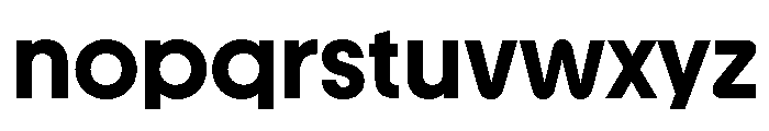 Youth Bold Font LOWERCASE