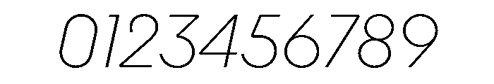 Youth LightItalic Font OTHER CHARS