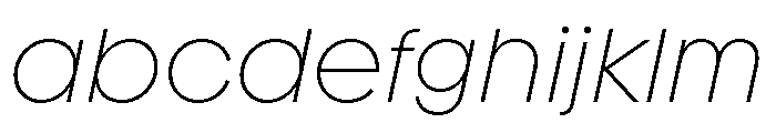 Youth LightItalic FONT