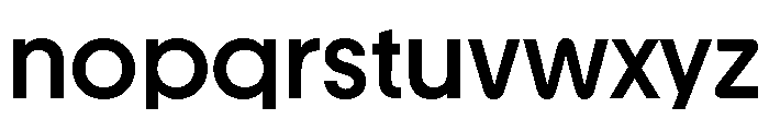 Youth Medium Font LOWERCASE