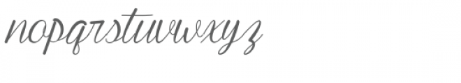 Young-and-Beautiful Font LOWERCASE