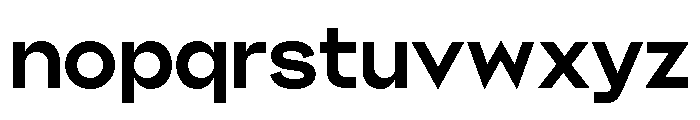 Yocco Bold Bright Font LOWERCASE