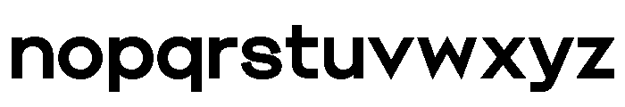 Yocco Bold Font LOWERCASE