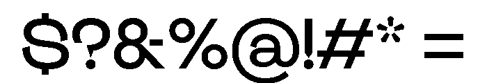Yocco Regular Font OTHER CHARS