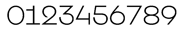 Yocco Thin Font OTHER CHARS