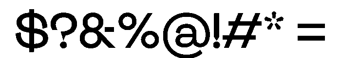 Yocco Font OTHER CHARS