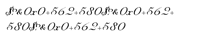 Youngblood Regular Font OTHER CHARS