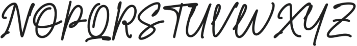 YpsilantiSignature-Regular otf (400) Font UPPERCASE