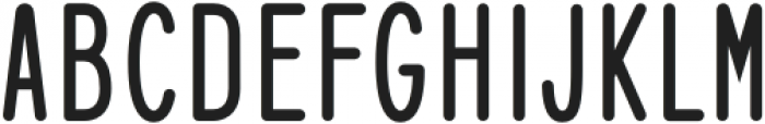 YRT Replicant Rounded otf (400) Font LOWERCASE