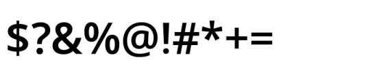 YR Qaf Semibold Font OTHER CHARS