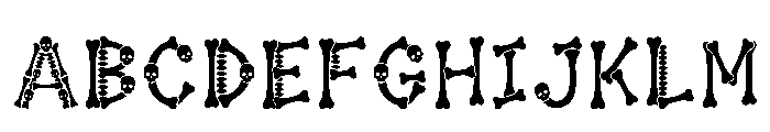 Yser Regular Font UPPERCASE