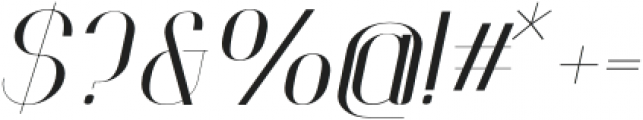 YS Miyabi italic Italic otf (400) Font OTHER CHARS