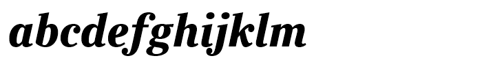Ysobel Display Bold Italic Font LOWERCASE