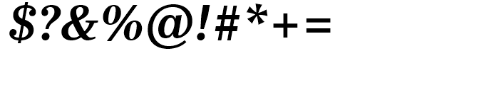 Ysobel Semi Bold Italic Font OTHER CHARS
