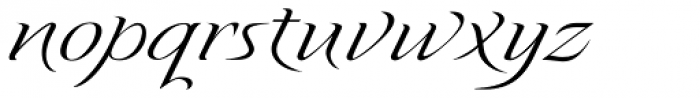 Yseult Font LOWERCASE