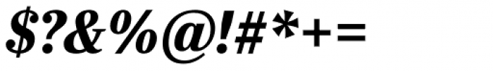 Ysobel Pro Display Bold Italic Font OTHER CHARS