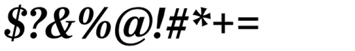 Ysobel Std Display SemiBold Italic Font OTHER CHARS