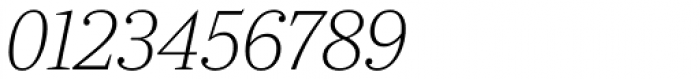 Ysobel Std Display Thin Italic Font OTHER CHARS