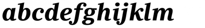 Ysobel eText Bold Italic Font LOWERCASE