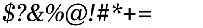 Ysobel eText Italic Font OTHER CHARS