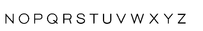 YT Bowl Font UPPERCASE