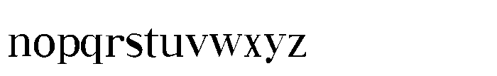 YT Cutline Font LOWERCASE