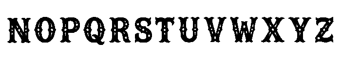 Yucca Regular Font LOWERCASE