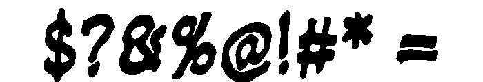 Yucken Regular Font OTHER CHARS