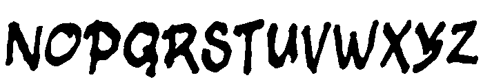 Yucken Regular Font UPPERCASE