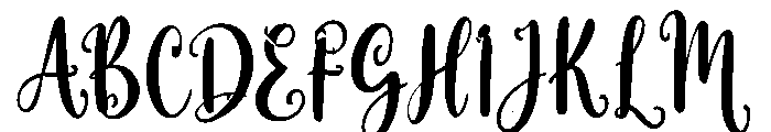 Yulemaris Font UPPERCASE
