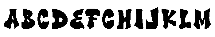 Yuletie Font UPPERCASE