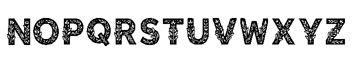 Yulian Regular Font UPPERCASE