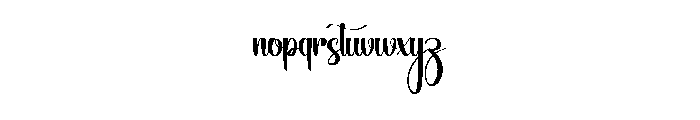 Yuliana Font LOWERCASE