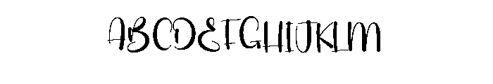 Yumatia Graduates Font UPPERCASE